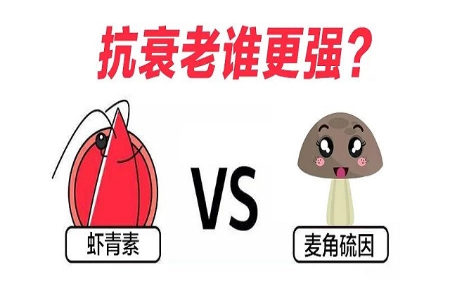 “新貴”麥角硫因PK“元老”蝦青素，抗衰誰更強？